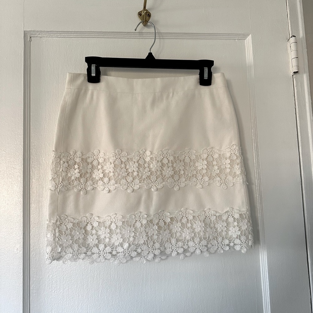 JCREW DAISY LACE MINI SKIRT 🤍 Size 0 - Picture 4 of 8